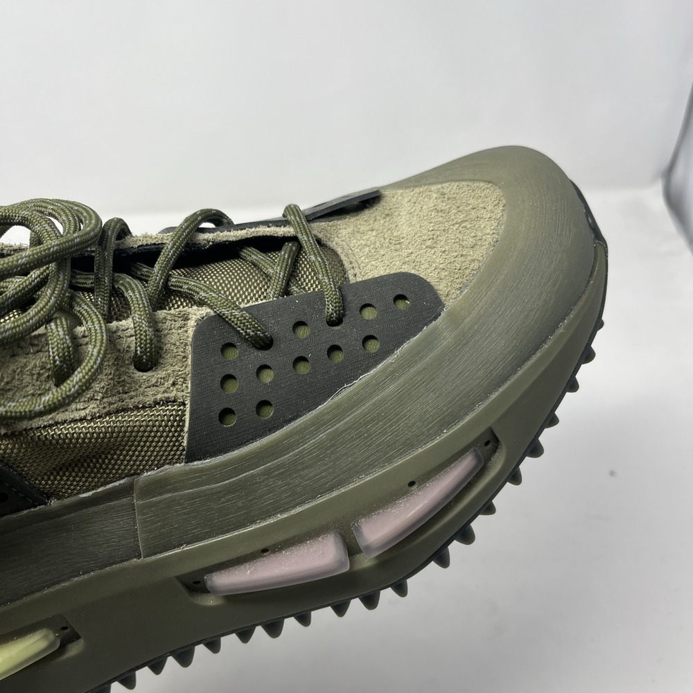 Adidas x Pharrell HU NMD S1 RYAT Men's Size 8 Focus Olive Sneakers IE4686 - Picture 11 of 14